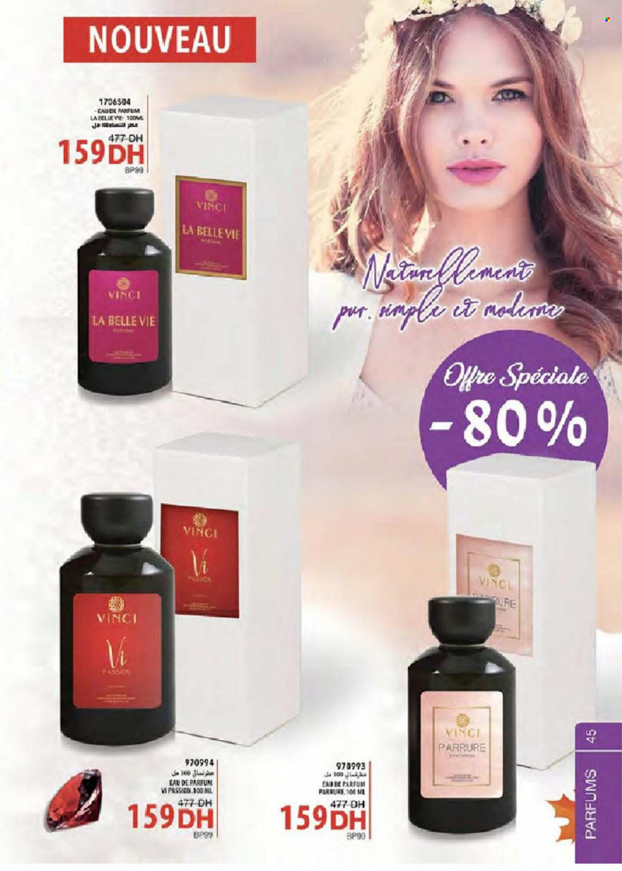 Catalogue Vinci Cosmétique - 01/11/2021 - 30/11/2021. Page 45