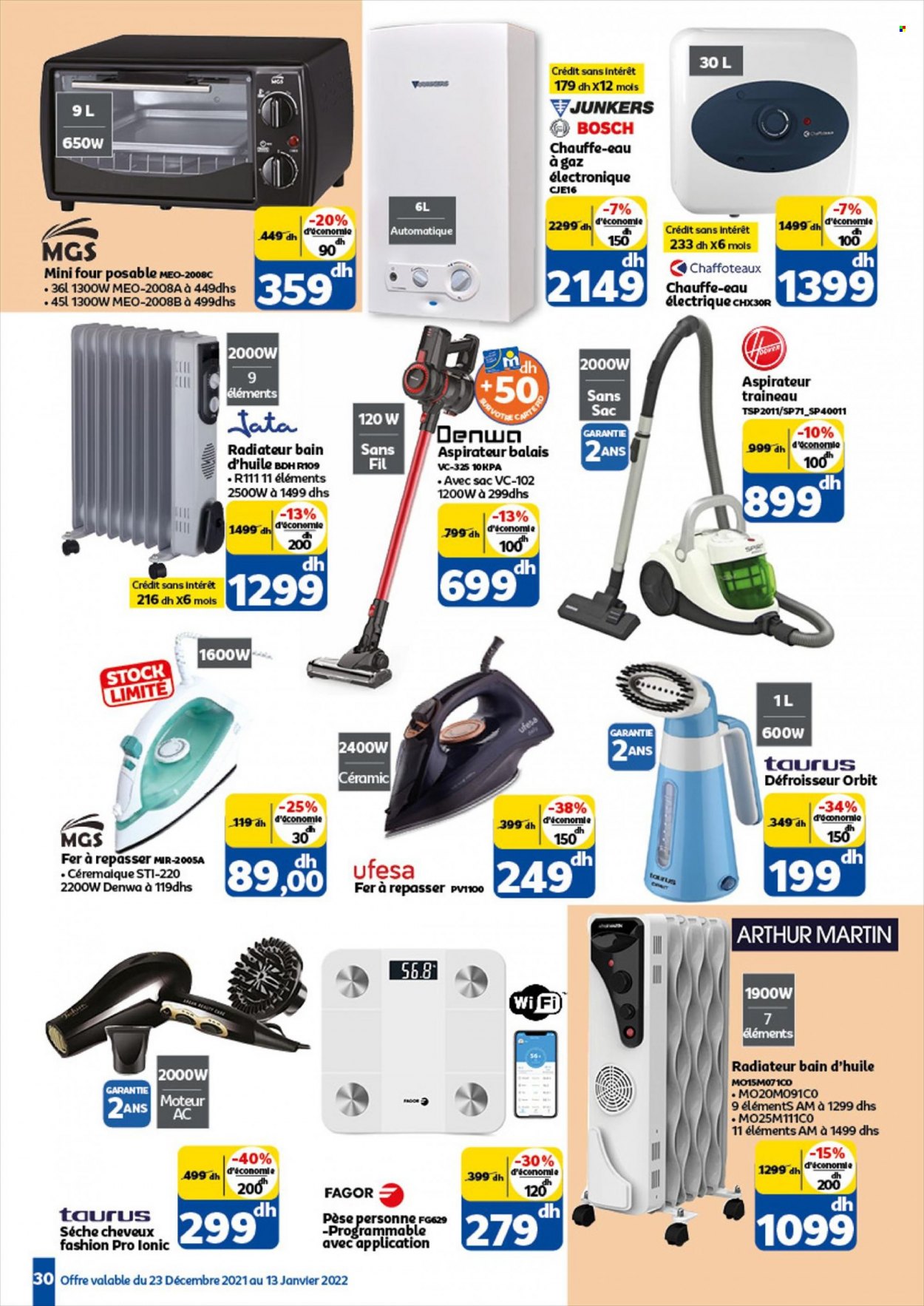 Catalogue Marjane - 23/12/2021 - 13/01/2022. Page 30