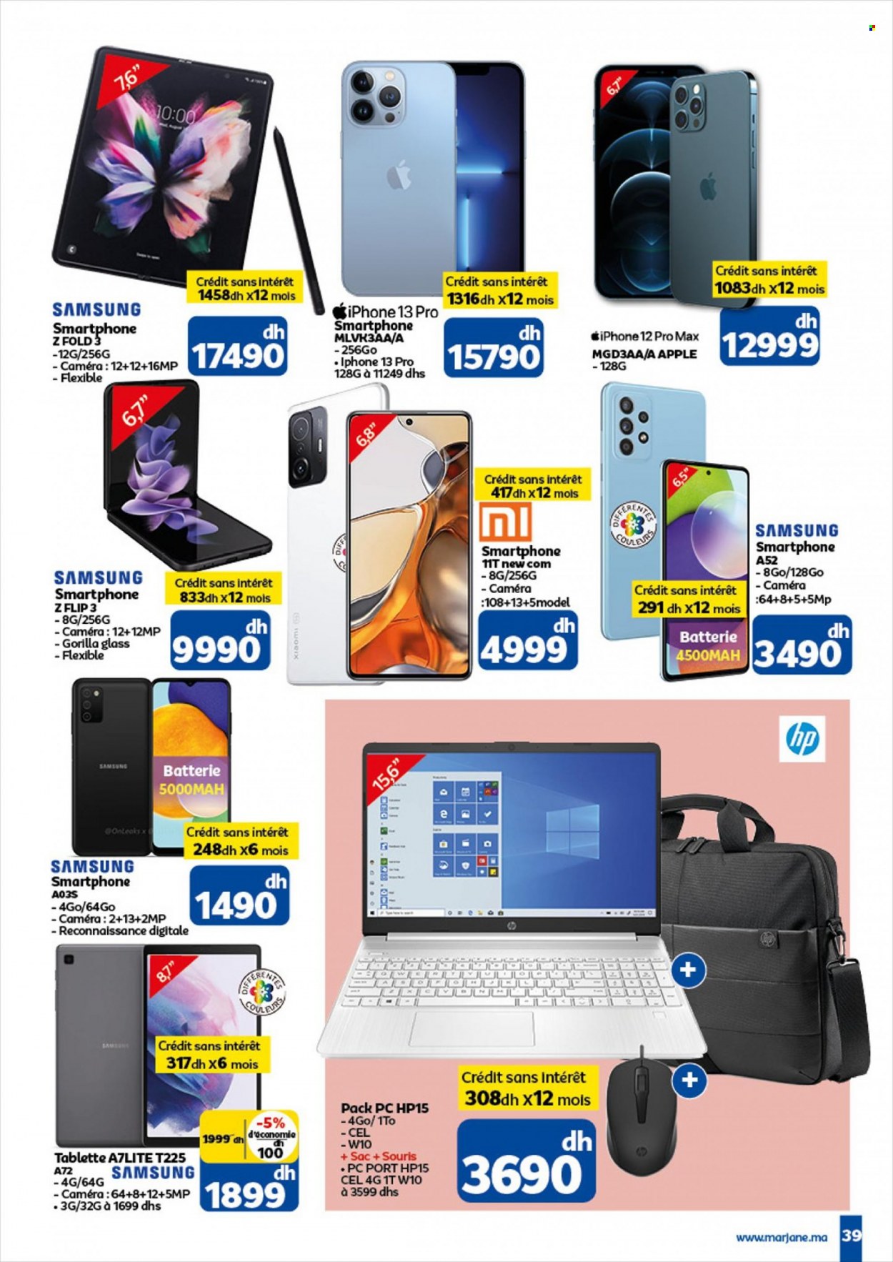 Catalogue Marjane - 23/12/2021 - 13/01/2022. Page 39