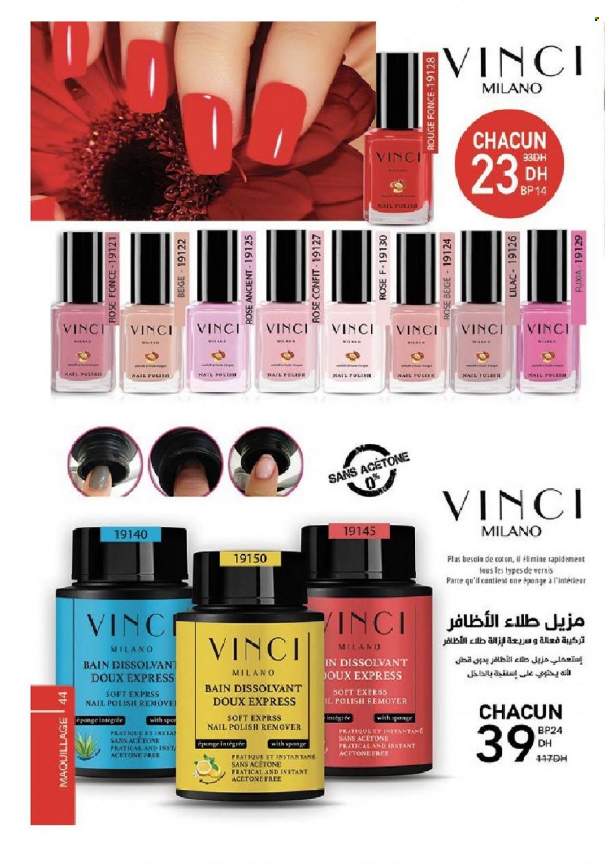 Catalogue Vinci Cosmétique - 01/02/2022 - 28/02/2022. Page 44
