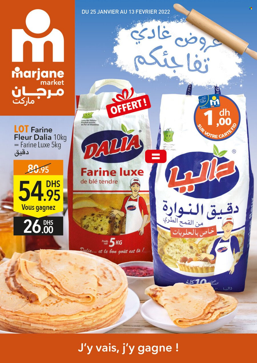 Catalogue Marjane Market - 25/01/2022 - 13/02/2022. Page 1