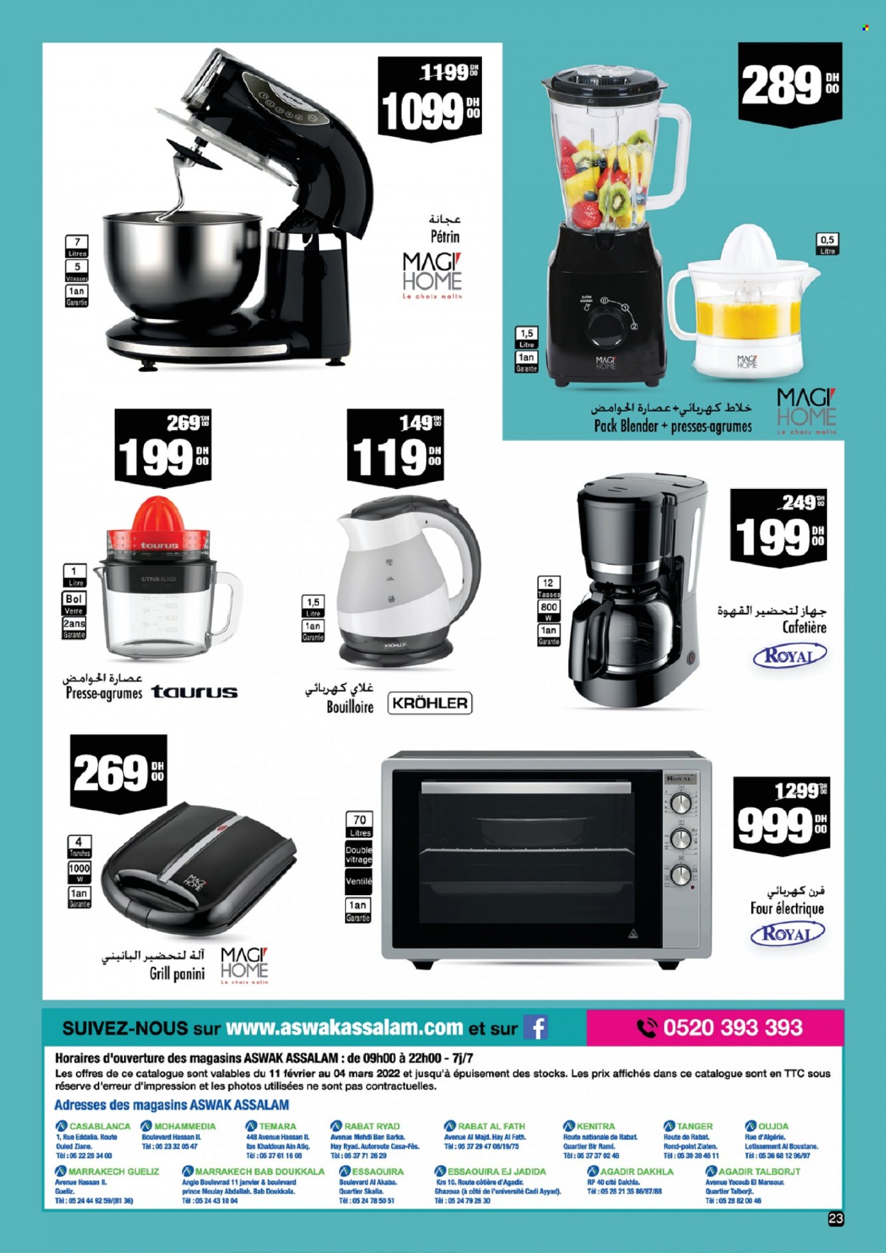 Catalogue Aswak Assalam - 11/02/2022 - 04/03/2022. Page 23