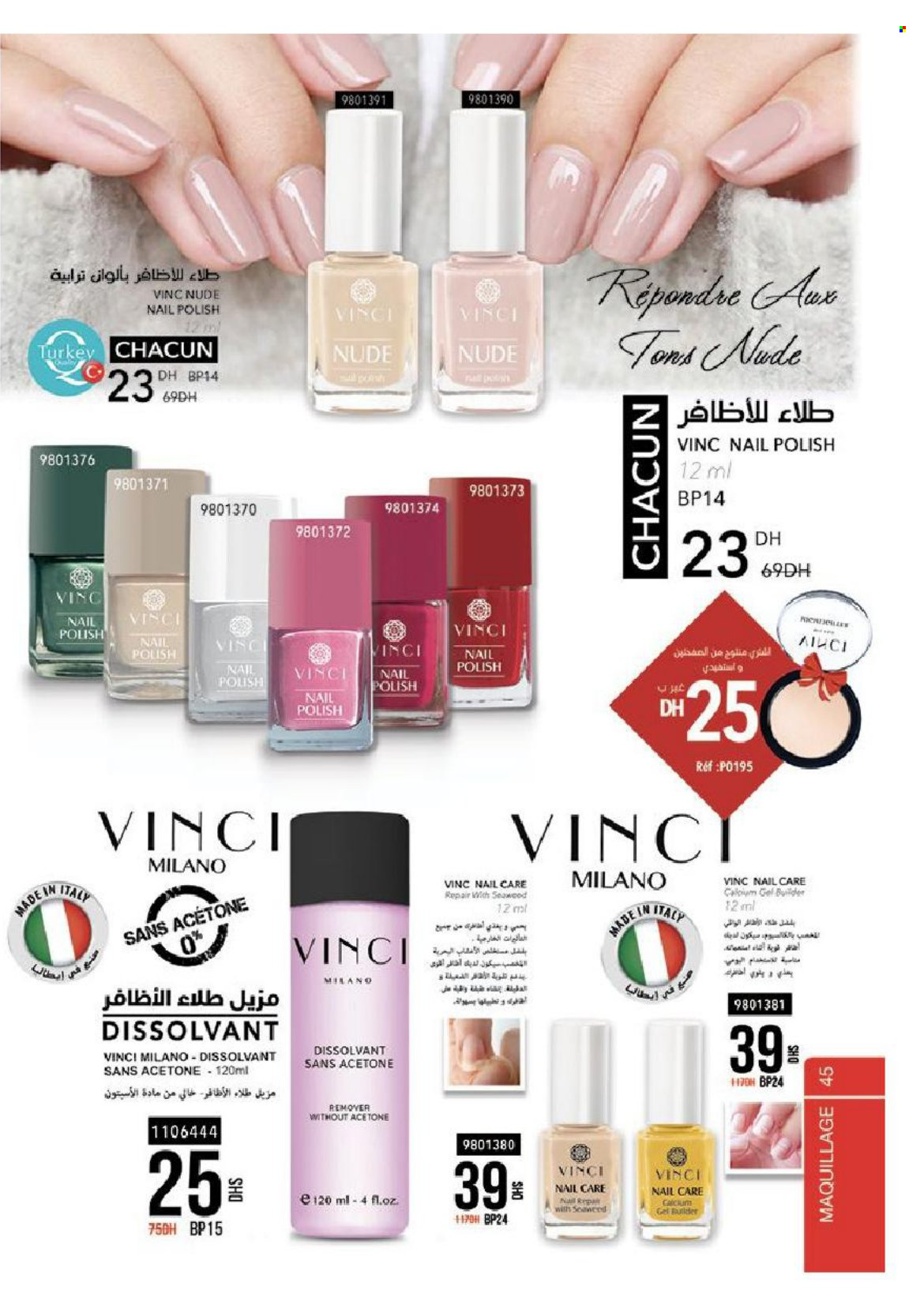 Catalogue Vinci Cosmétique - 01/03/2022 - 30/04/2022. Page 45