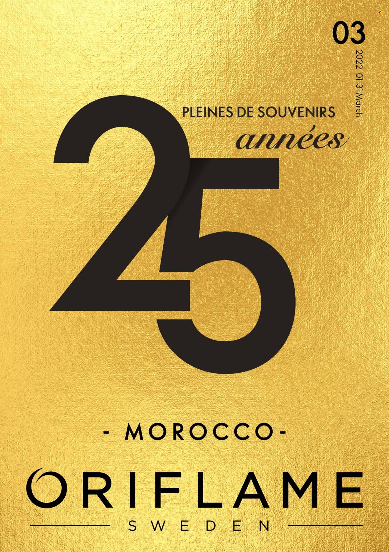 Catalogue Oriflame - 01/03/2022 - 31/03/2022. Page 1