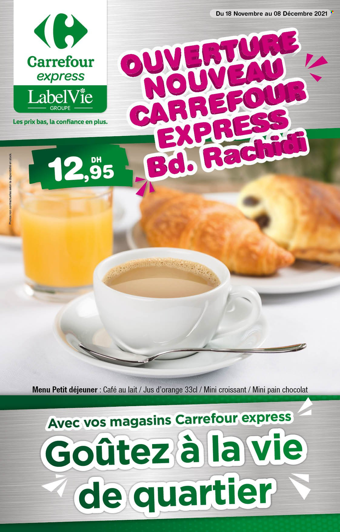Catalogue Carrefour Express - 18/11/2021 - 08/12/2021. Page 1
