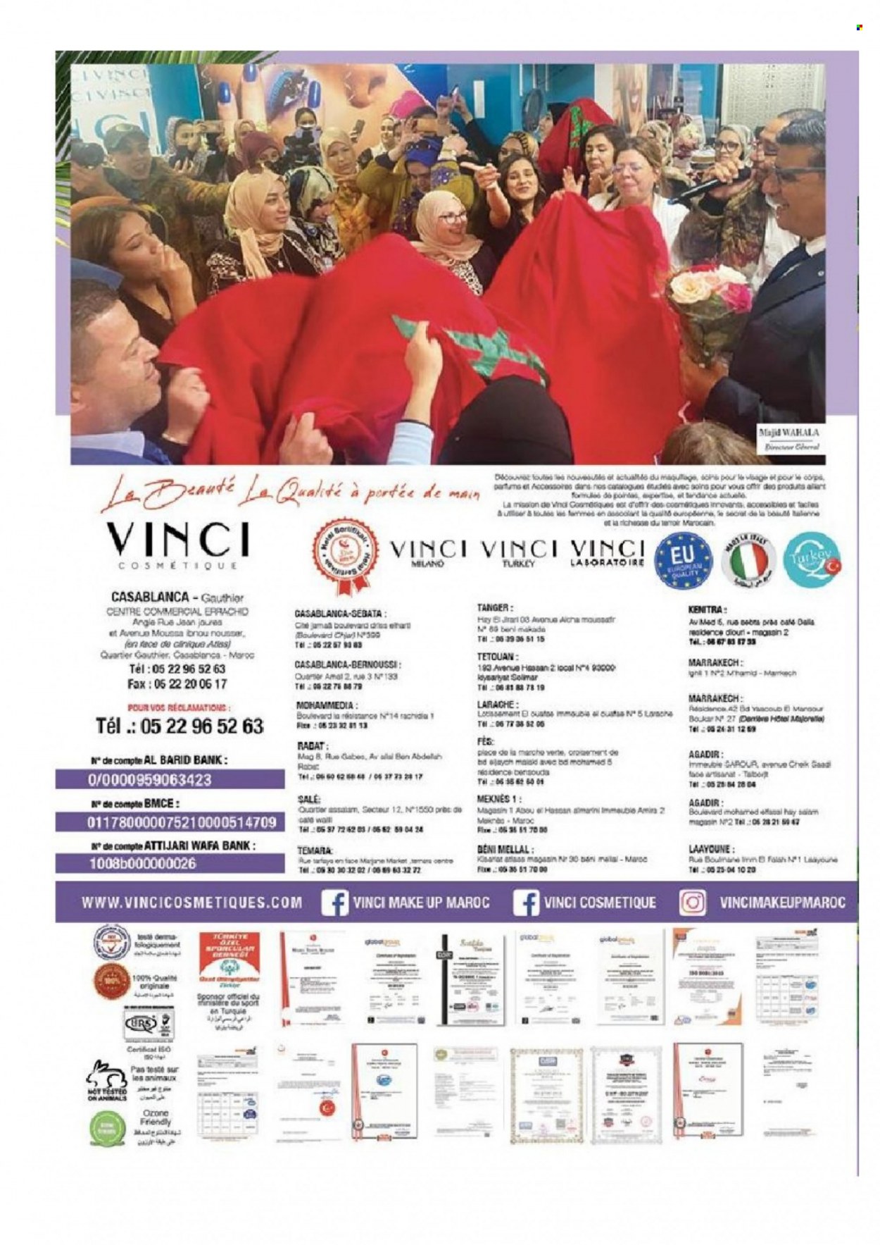 Catalogue Vinci Cosmétique - 01/05/2022 - 30/06/2022. Page 2