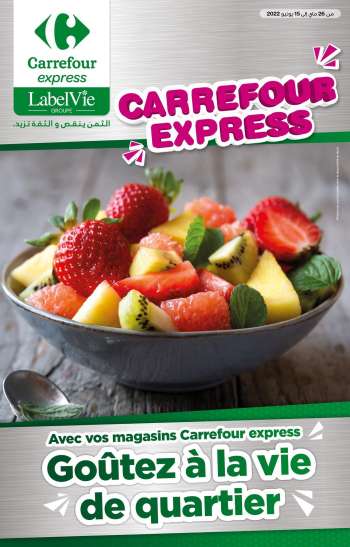 Catalogue Carrefour Express - 26/05/2022 - 15/06/2022.