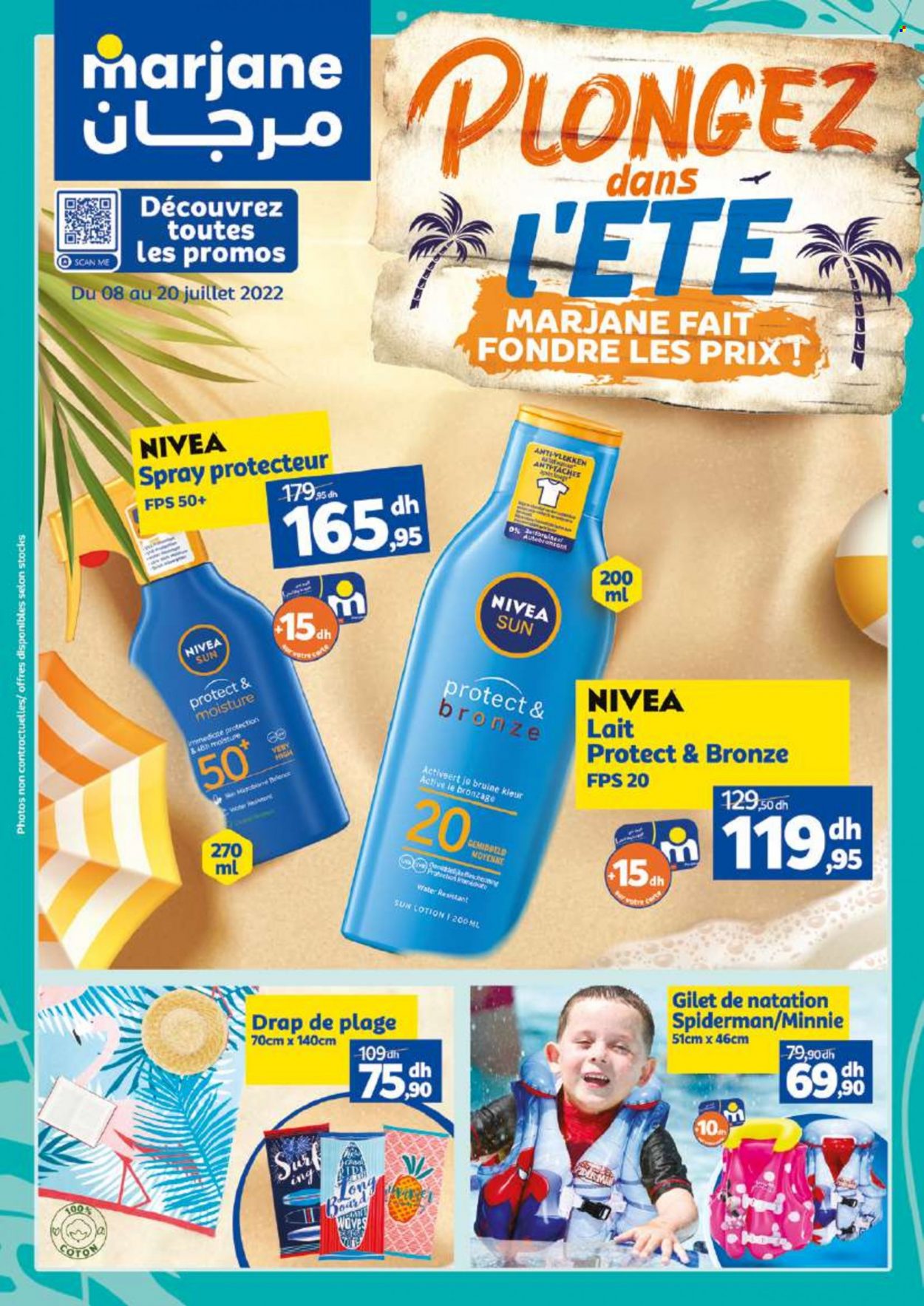 Catalogue Marjane - 08/07/2022 - 20/07/2022. Page 1