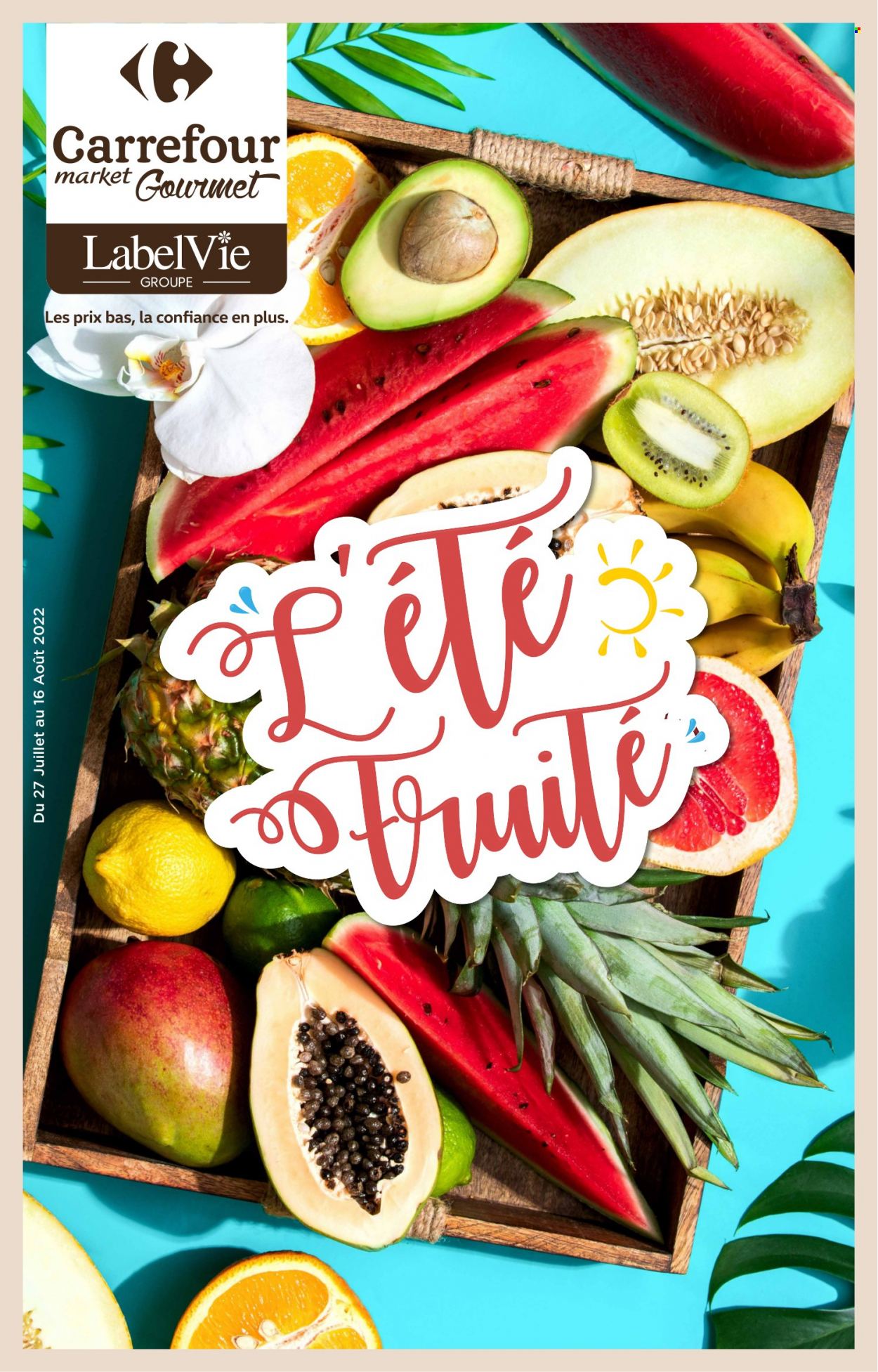 Catalogue Carrefour Market - 27/07/2022 - 16/08/2022. Page 1