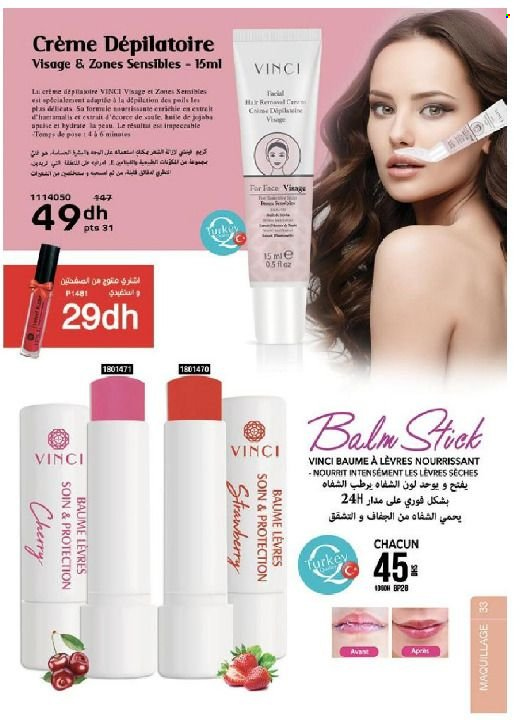 Catalogue Vinci Cosmétique - 01/08/2022 - 30/09/2022. Page 33