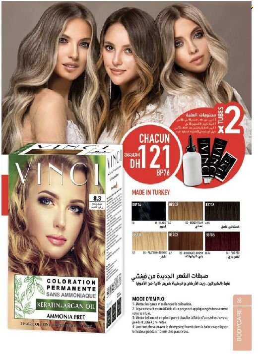 Catalogue Vinci Cosmétique - 01/08/2022 - 30/09/2022. Page 85