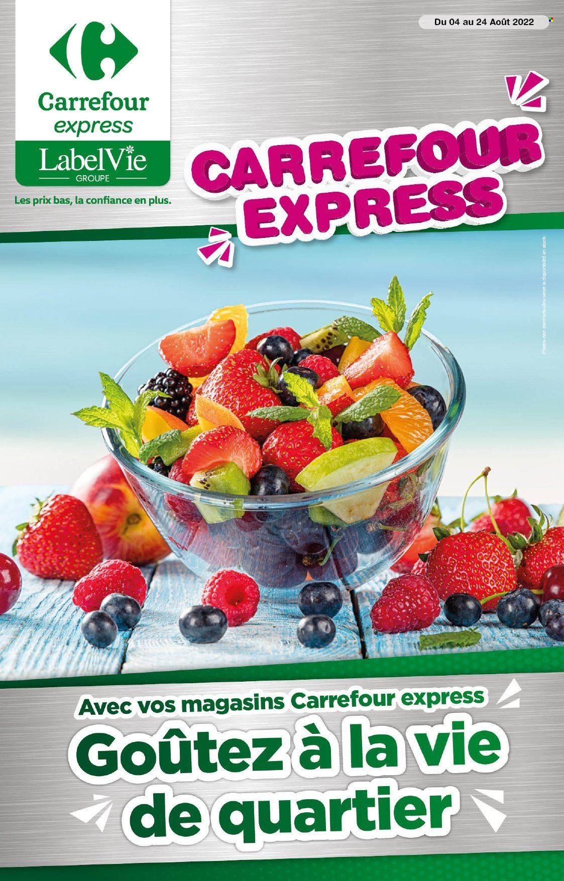 thumbnail - Catalogue Carrefour Express - 04/08/2022 - 24/08/2022.