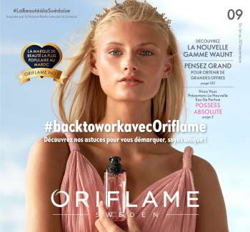 Catalogue Oriflame - 01/09/2022 - 30/09/2022.
