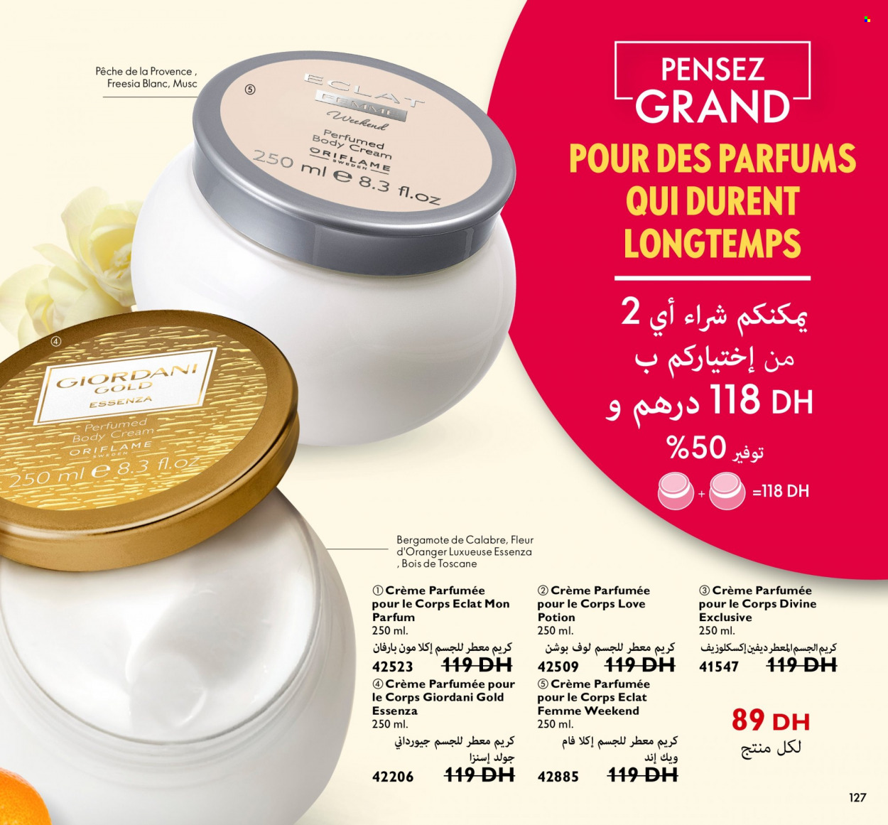 Catalogue Oriflame - 01/09/2022 - 30/09/2022. Page 127