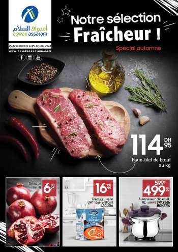 Catalogue Aswak Assalam - 20/09/2022 - 09/10/2022.