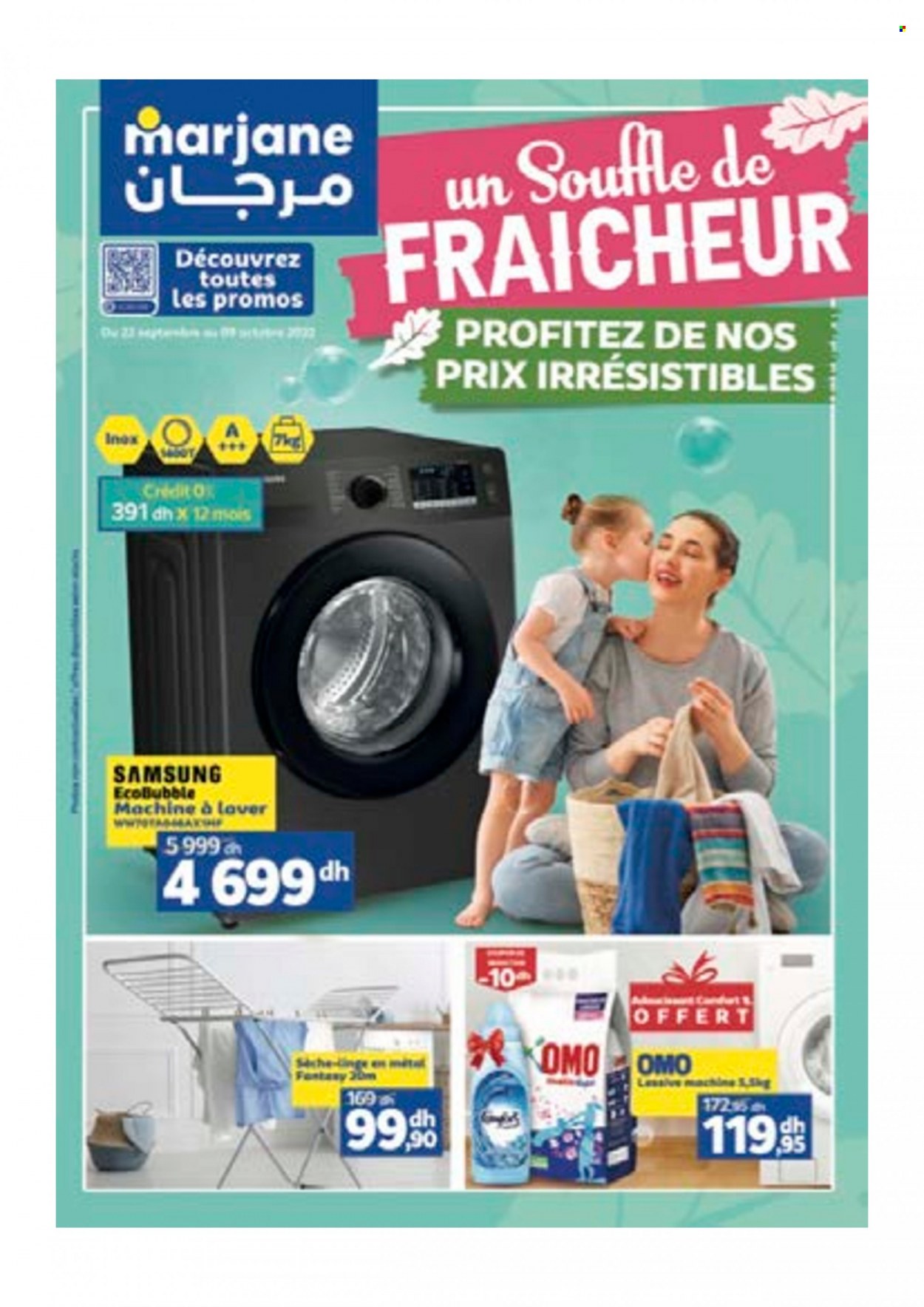 Catalogue Marjane - 22/09/2022 - 09/10/2022. Page 1