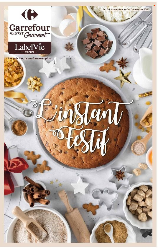 Catalogue Carrefour Market - 24/11/2022 - 14/12/2022. Page 1