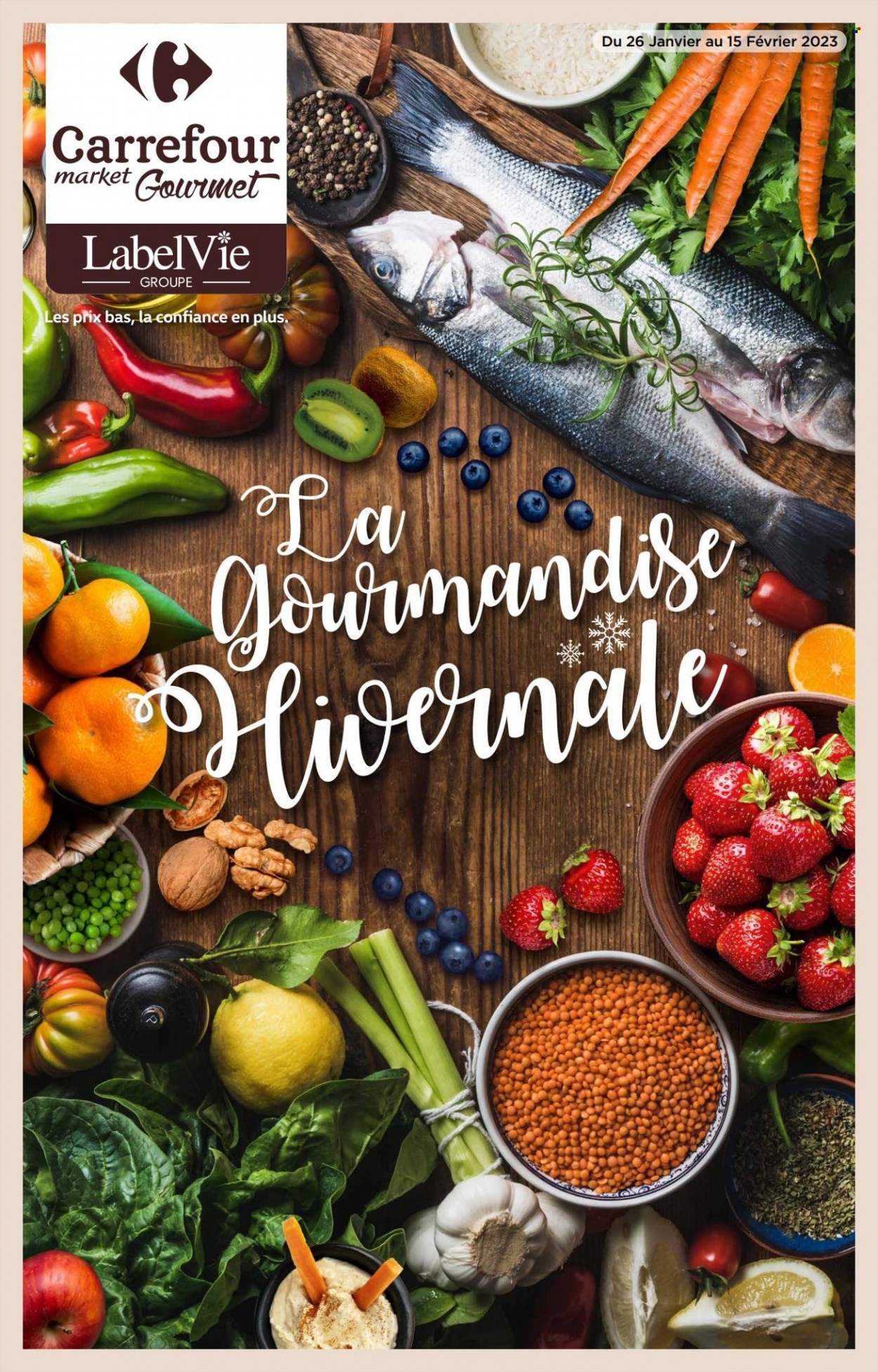 Catalogue Carrefour Market - 26/01/2023 - 15/02/2023. Page 1