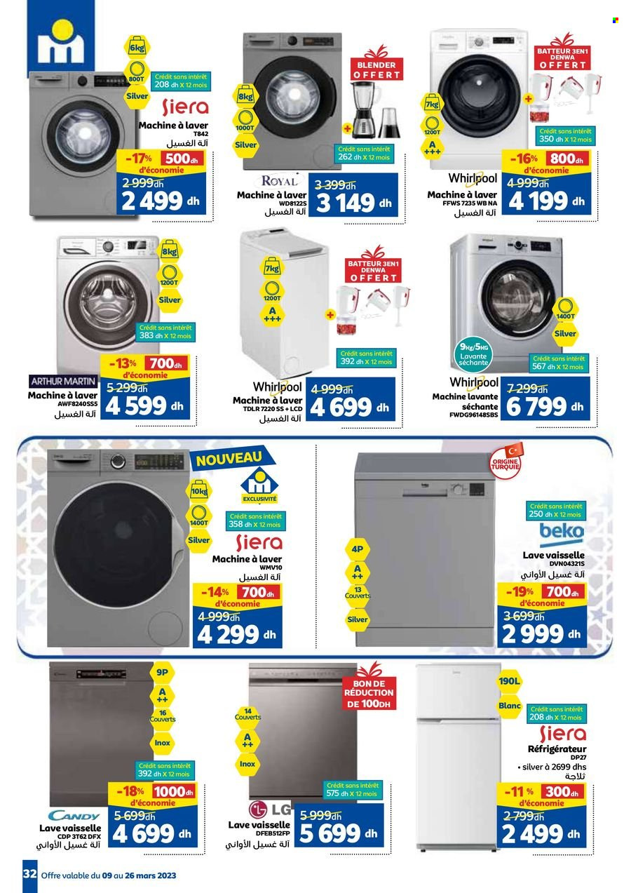 Catalogue Marjane - 09/03/2023 - 26/03/2023. Page 32