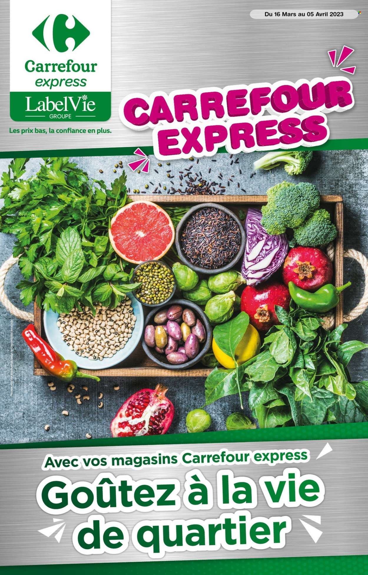Catalogue Carrefour Express - 16/03/2023 - 05/04/2023. Page 1