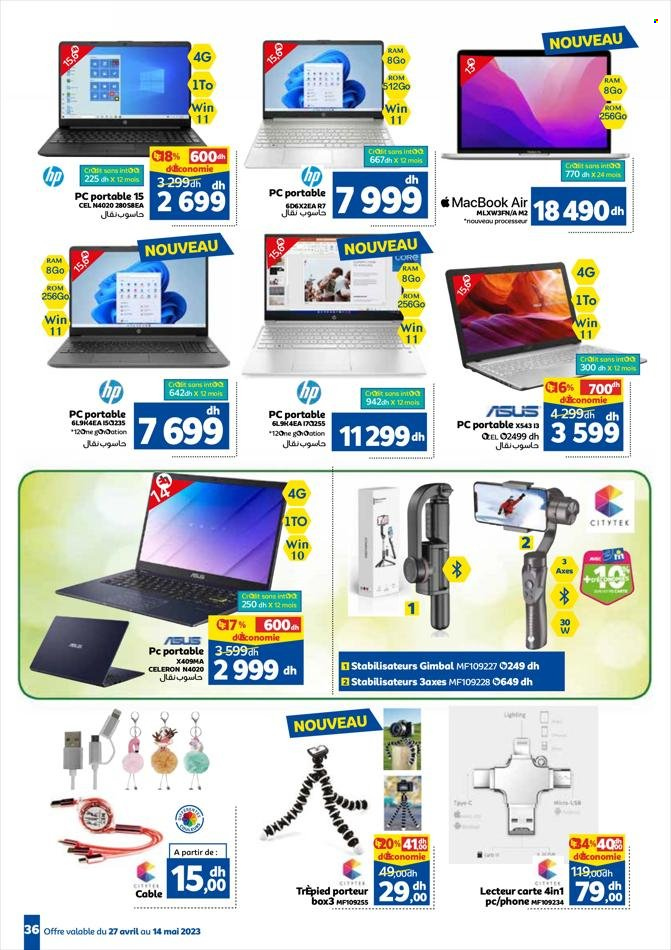 Catalogue Marjane - 27/04/2023 - 14/05/2023. Page 36