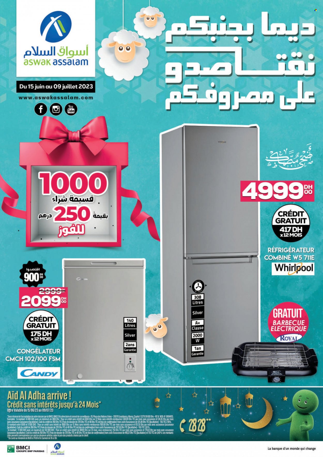 Catalogue Aswak Assalam - 15/06/2023 - 09/07/2023. Page 1