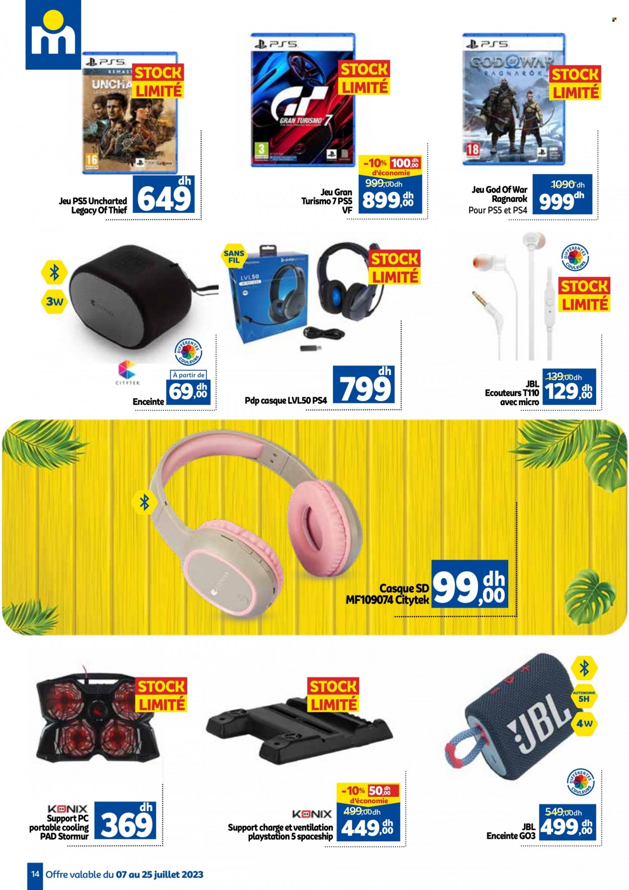 Catalogue Marjane - 07/07/2023 - 25/07/2023. Page 14
