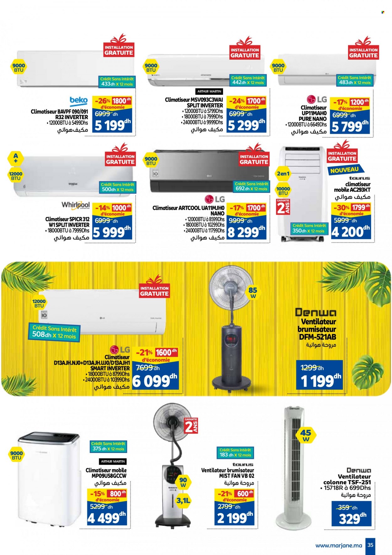 Catalogue Marjane - 07/07/2023 - 25/07/2023. Page 35