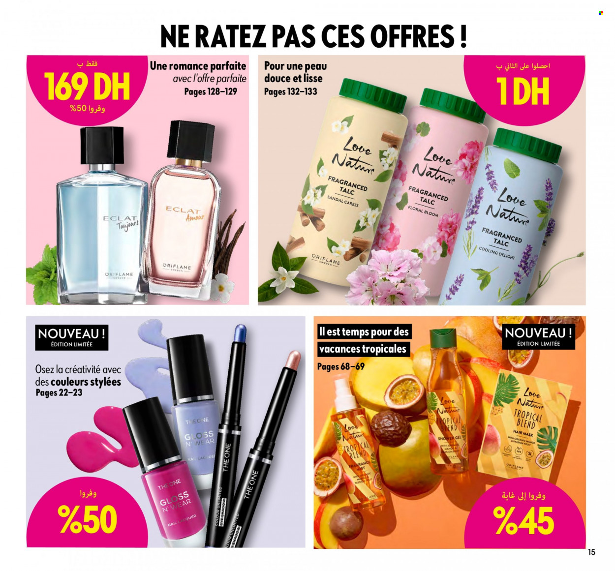 Catalogue Oriflame - 01/09/2023 - 30/09/2023. Page 15