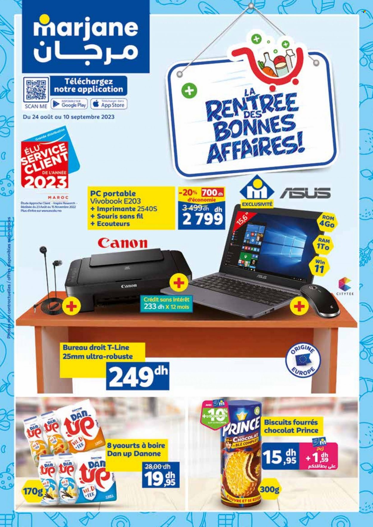 Catalogue Marjane - 24/08/2023 - 10/09/2023. Page 1