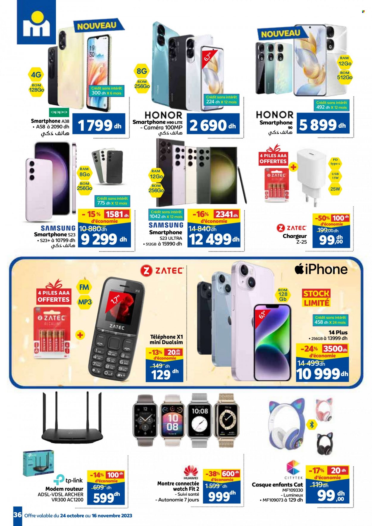 Catalogue Marjane - 24/10/2023 - 16/11/2023. Page 36