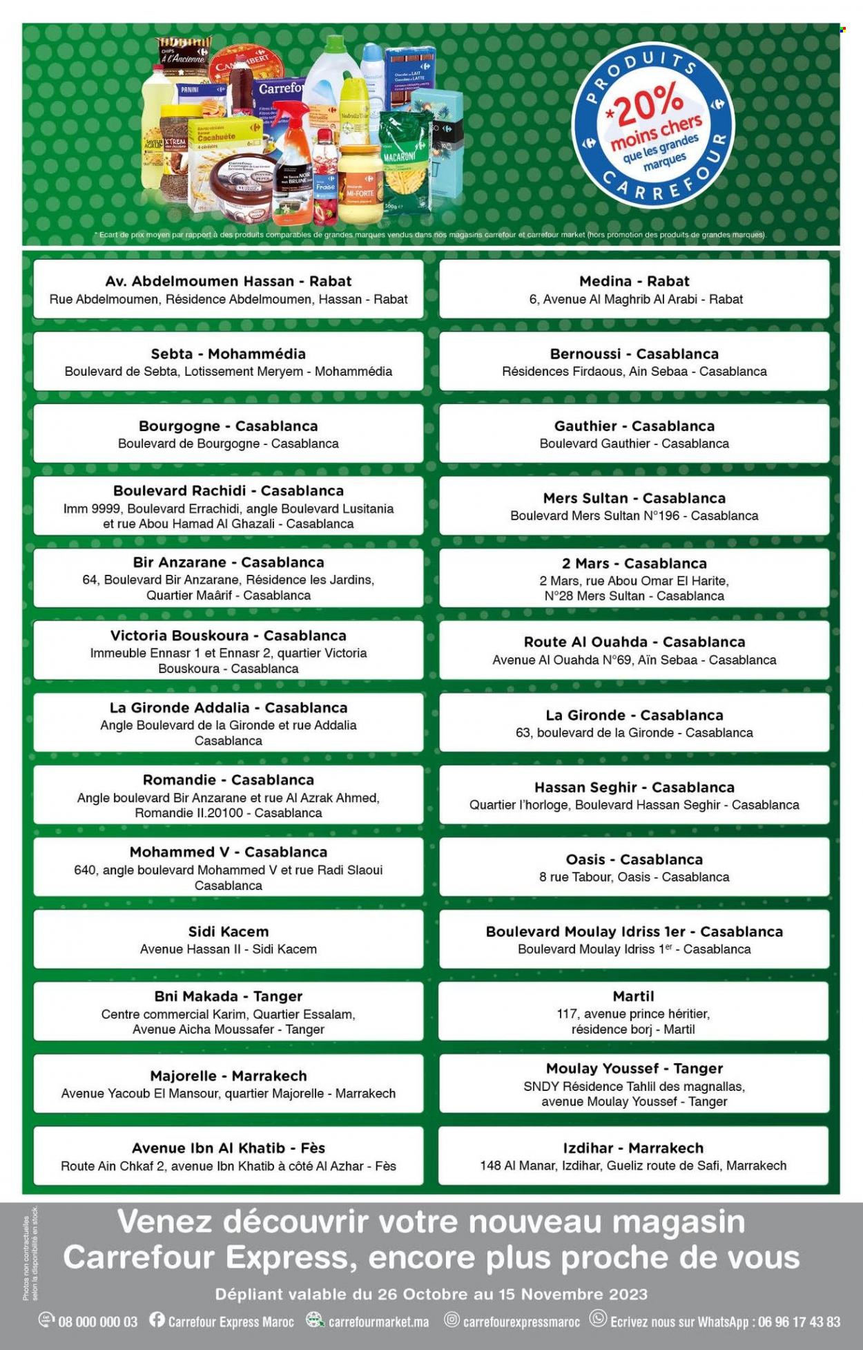 Catalogue Carrefour Express - 26/10/2023 - 15/11/2023. Page 12