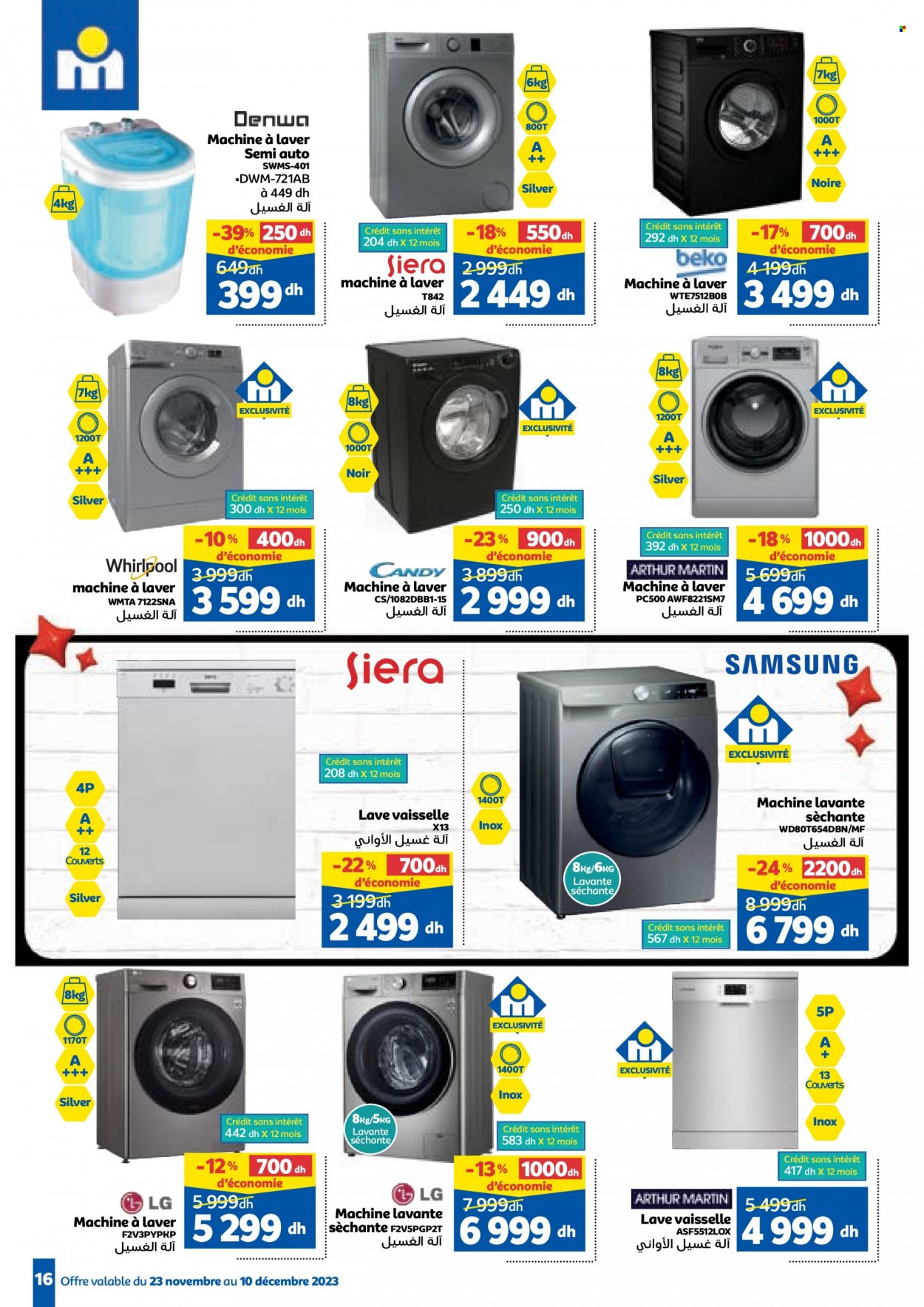 Catalogue Marjane - 23/11/2023 - 10/12/2023. Page 16