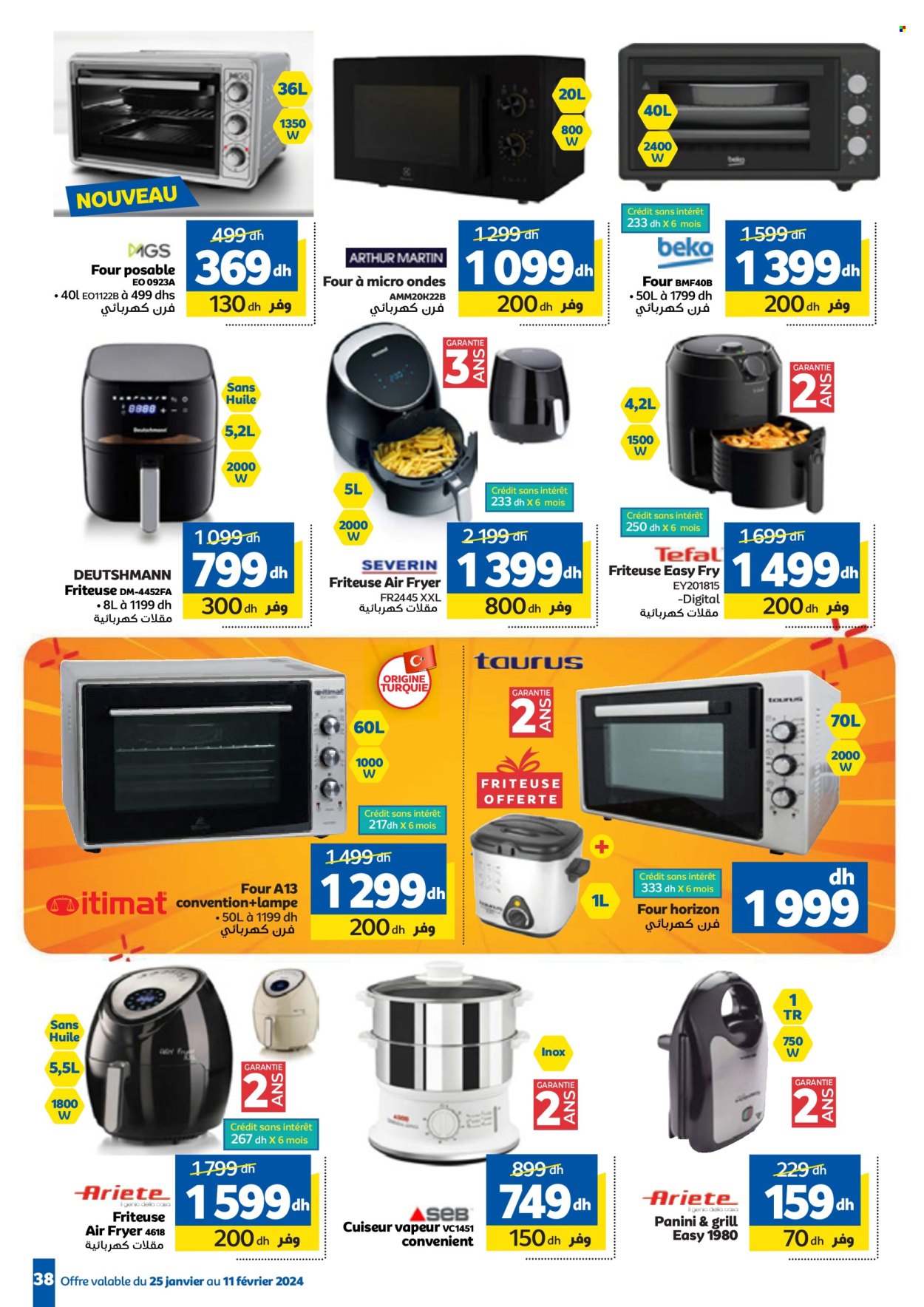 Catalogue Marjane - 25/01/2024 - 11/02/2024. Page 38