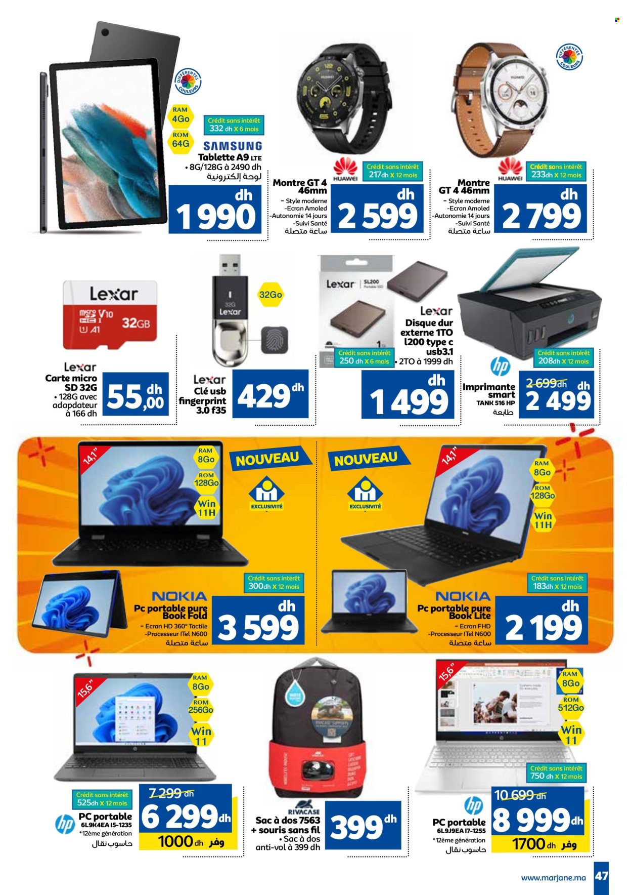 Catalogue Marjane - 25/01/2024 - 11/02/2024. Page 47