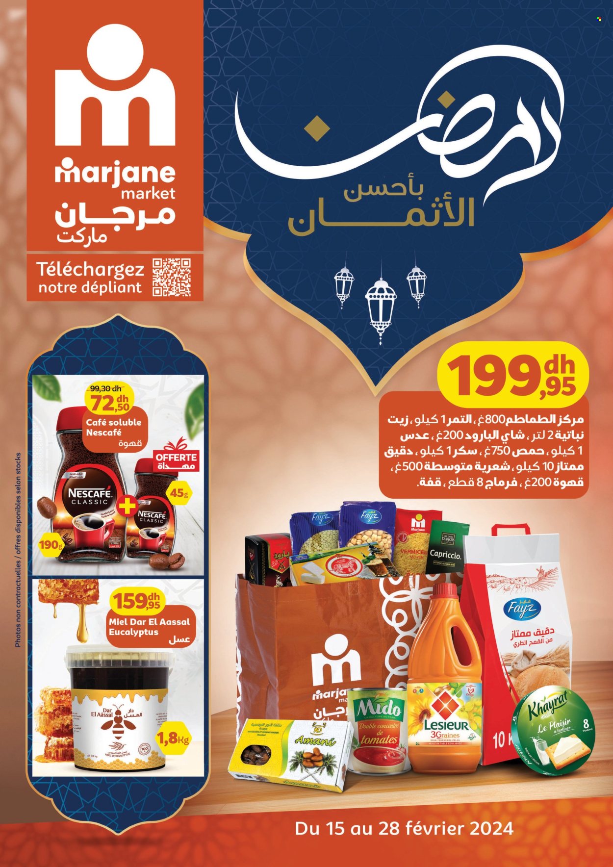 Catalogue Marjane Market - 15/02/2024 - 28/02/2024. Page 1