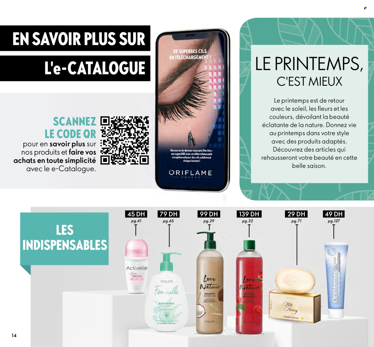 Catalogue Oriflame - 01/04/2024 - 30/04/2024. Page 14