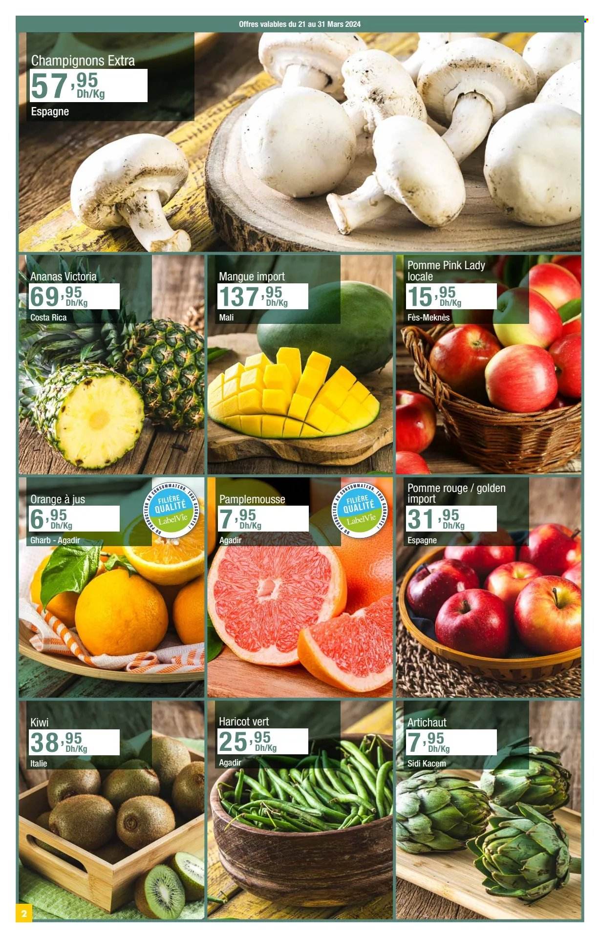 Catalogue Carrefour Market - 21/03/2024 - 09/04/2024. Page 2