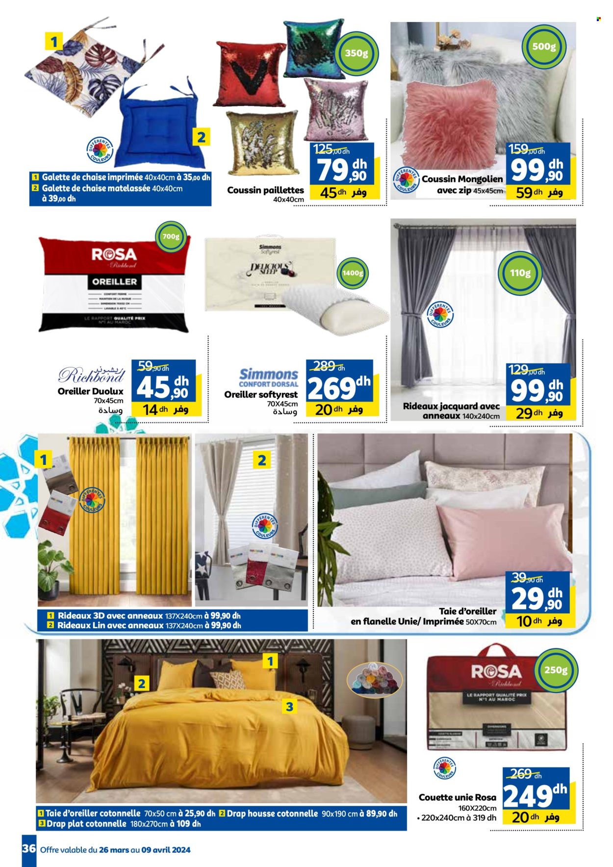 Catalogue Marjane - 26/03/2024 - 09/04/2024. Page 36