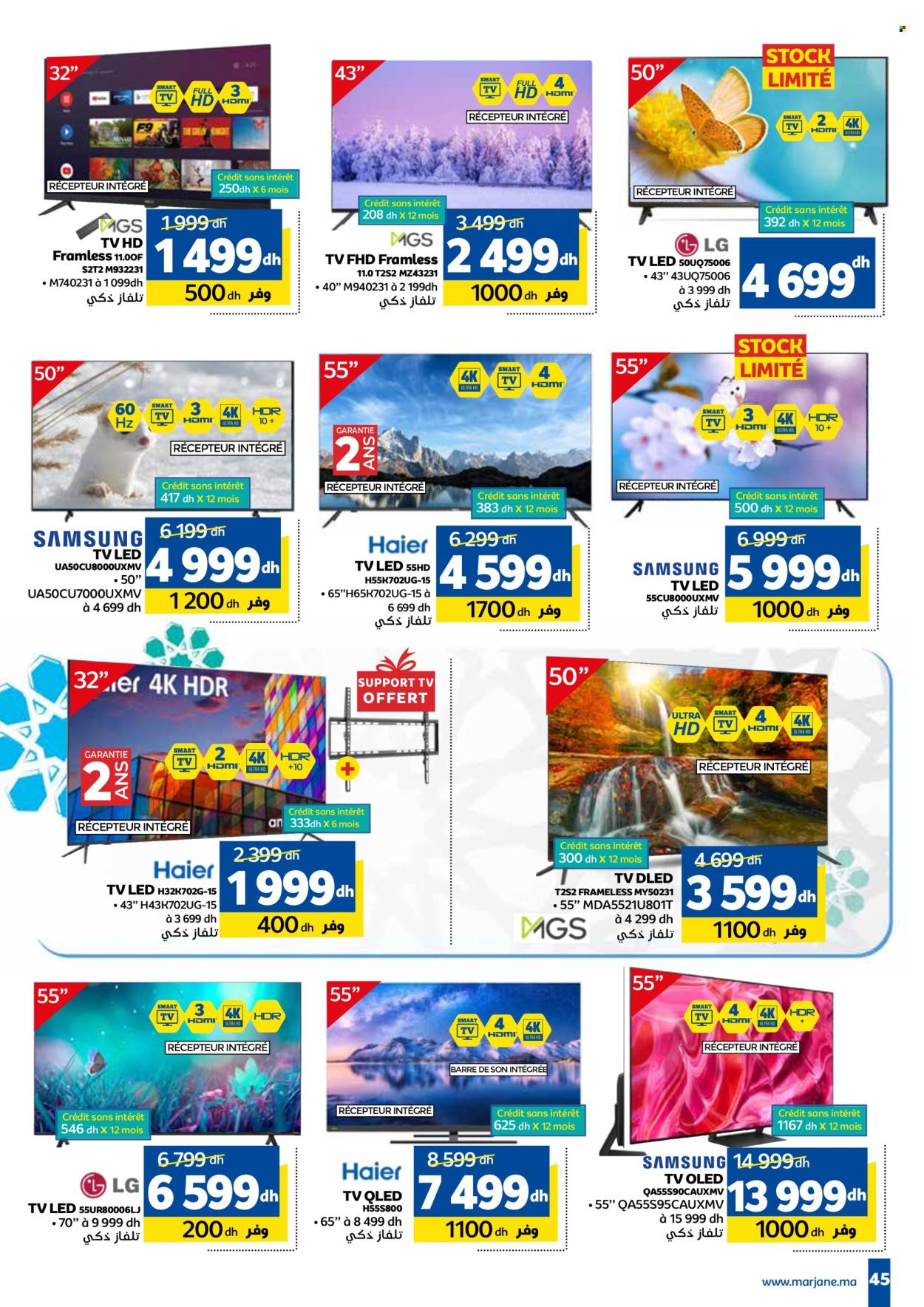 Catalogue Marjane - 26/03/2024 - 09/04/2024. Page 45