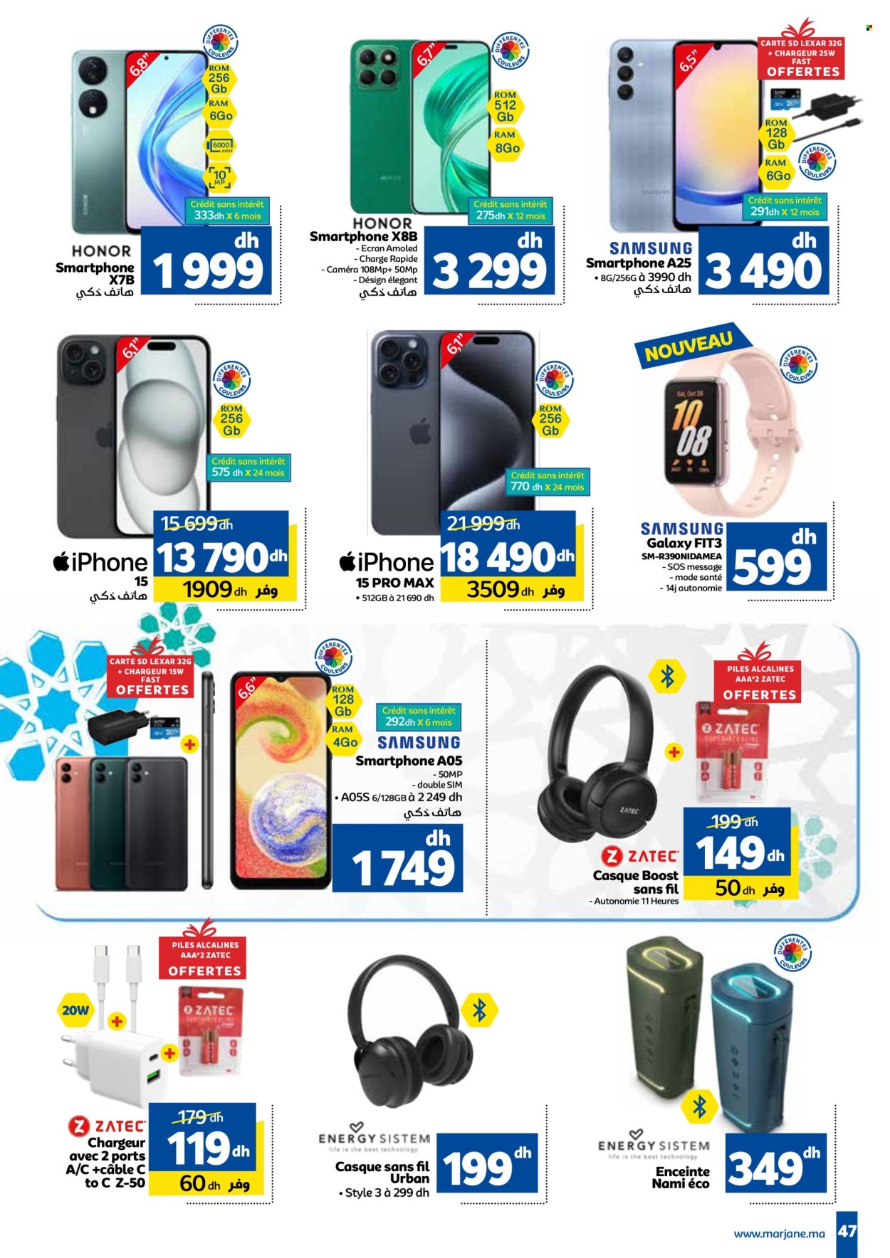 Catalogue Marjane - 26/03/2024 - 09/04/2024. Page 47