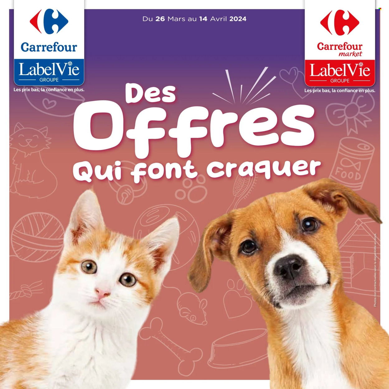 Catalogue Carrefour - 26/03/2024 - 14/04/2024. Page 1