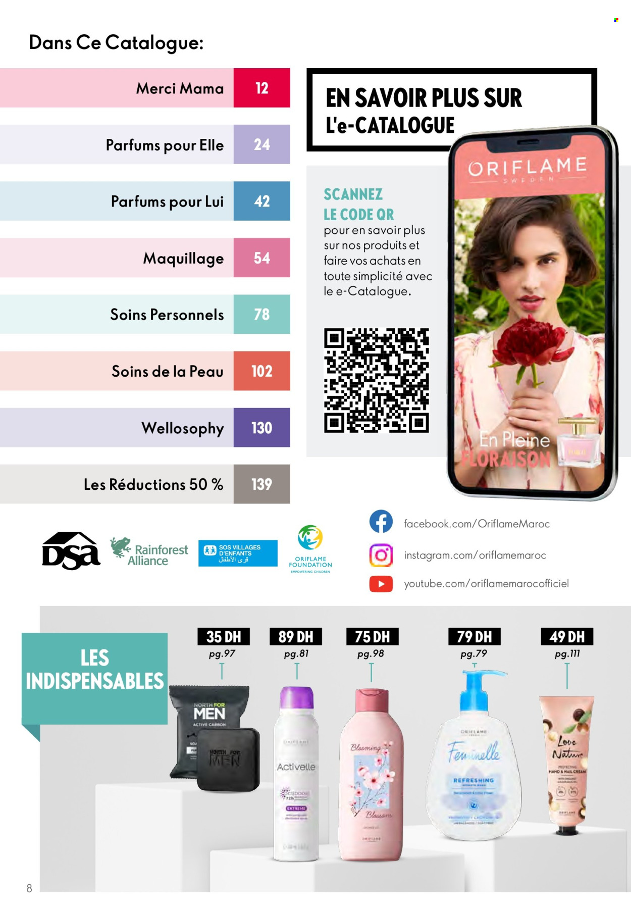 Catalogue Oriflame - 01/05/2024 - 31/05/2024. Page 8