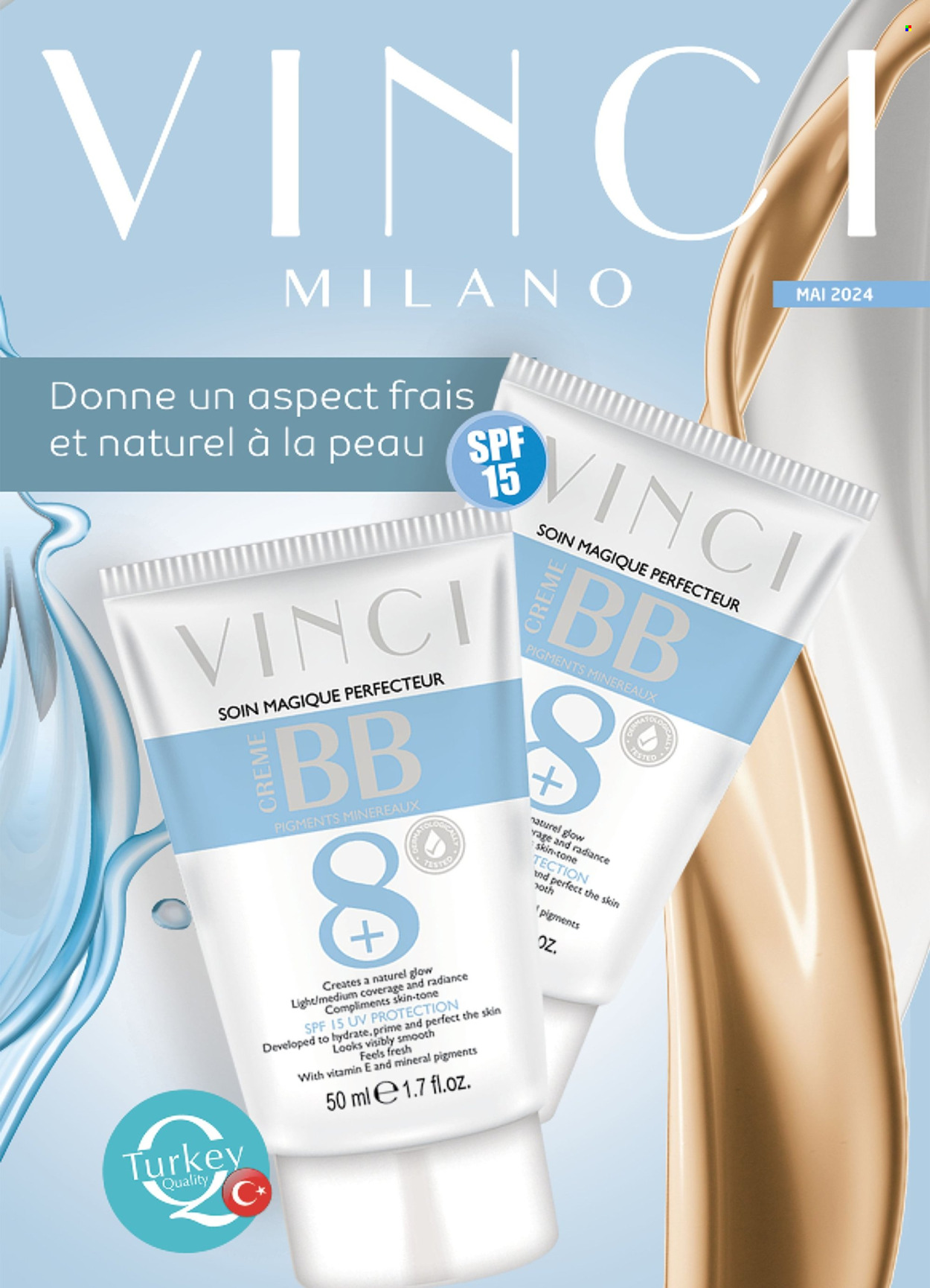 Catalogue Vinci Cosmétique - 01/05/2024 - 31/05/2024. Page 1