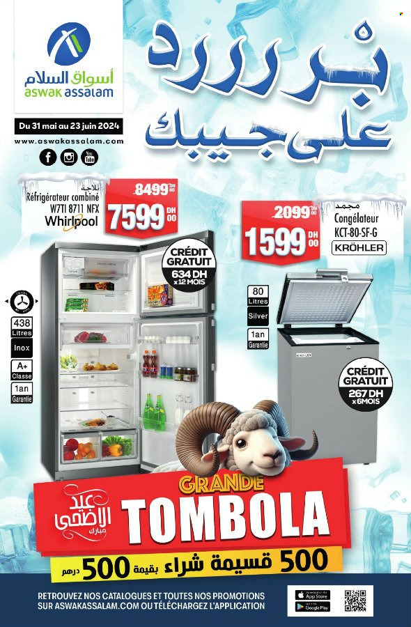 Catalogue Aswak Assalam - 31/05/2024 - 23/06/2024. Page 1