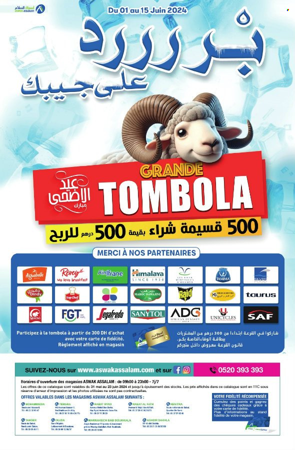 Catalogue Aswak Assalam - 31/05/2024 - 23/06/2024. Page 2