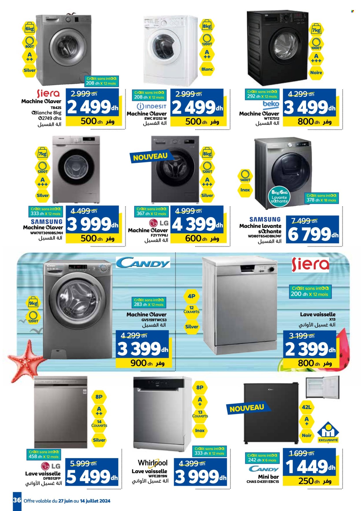 Catalogue Marjane - 27/06/2024 - 14/07/2024. Page 36