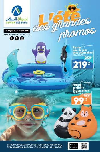 Catalogue Aswak Assalam - 28/06/2024 - 21/07/2024.
