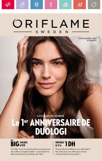 Catalogue Oriflame - 01/08/2024 - 31/08/2024.