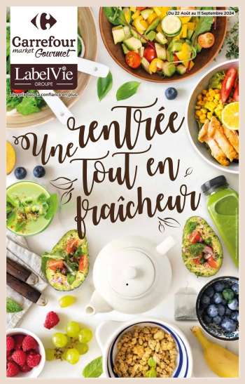 Catalogue Carrefour Market - 22/08/2024 - 11/09/2024.